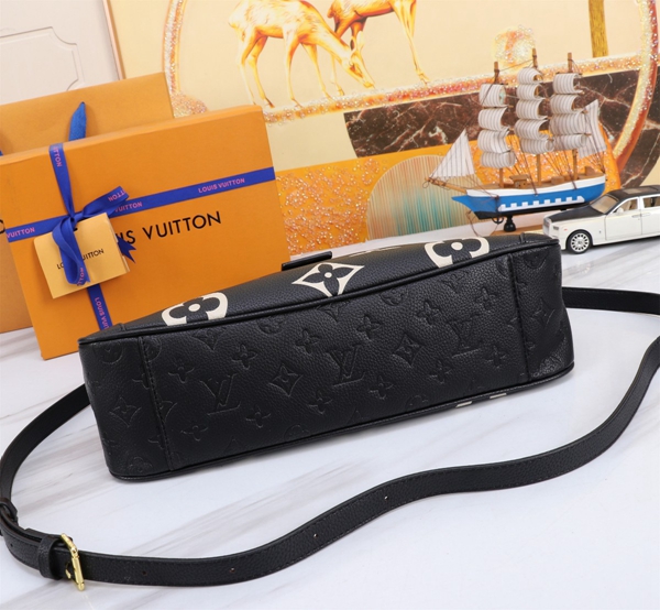 ルイヴィトンバッグ側面デザイン